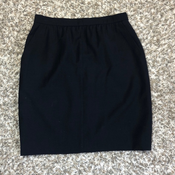 ESCADA by Margaretha Ley 100% New Wool PencilSkirt - Picture 5 of 7